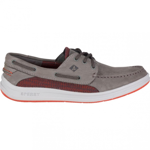 Sperry Gamefish 3-Eye Knit Boat Shoe Mens Grey - Picture 4 of 7
